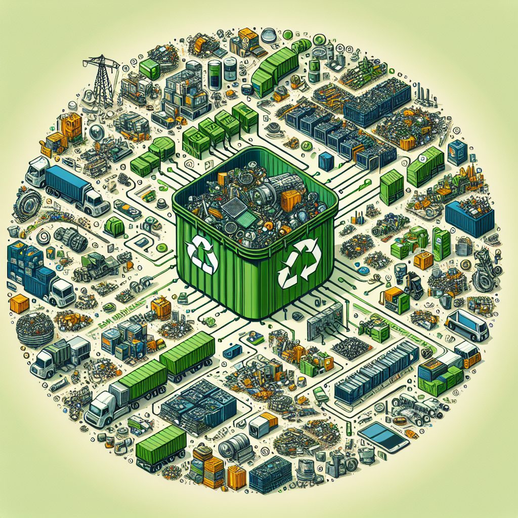 Cadeia de suprimentos em e-lixo: acesso a volumes confiáveis via rede Ecobraz