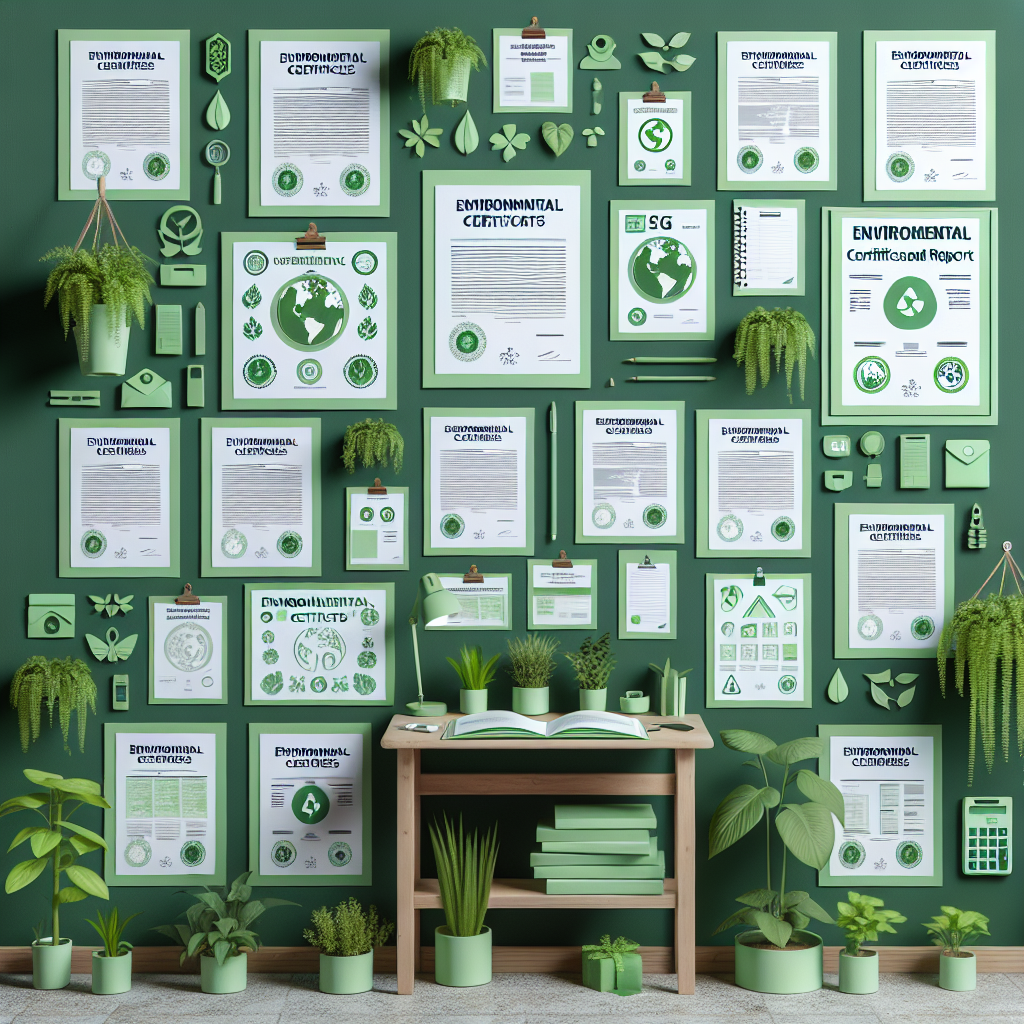 Certificados e laudos ambientais: como usar em relatórios ESG