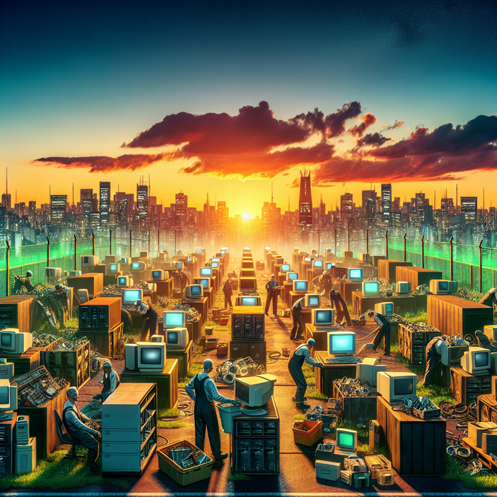 Recogida programada de activos de TI desmantelados en São Paulo