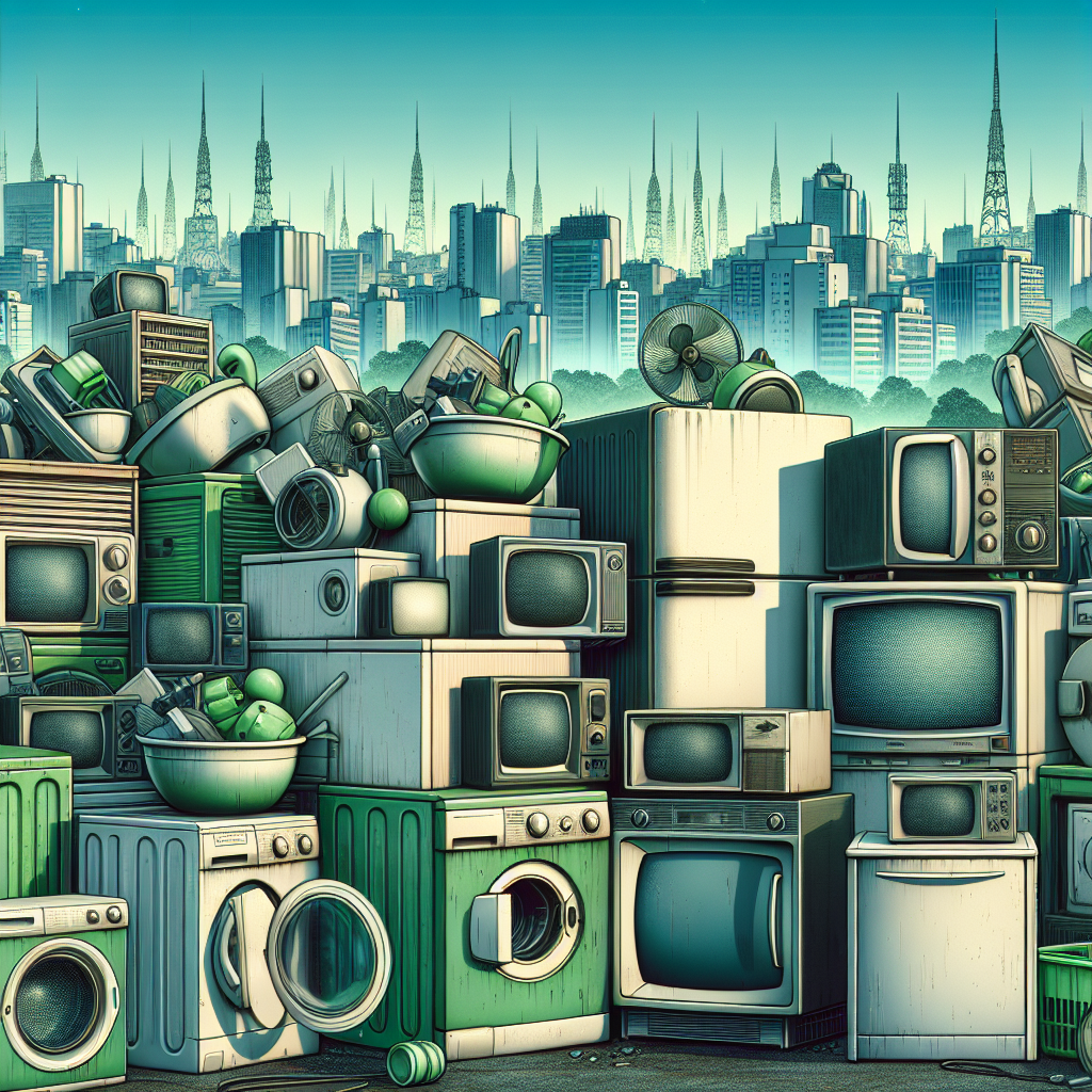collecte d'appareils électroménagers usagés SP