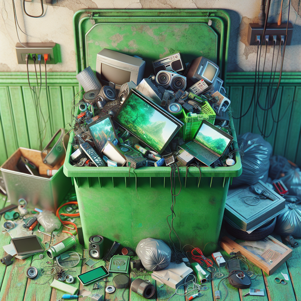 Haushalts-Elektronikschrottsammlung SP