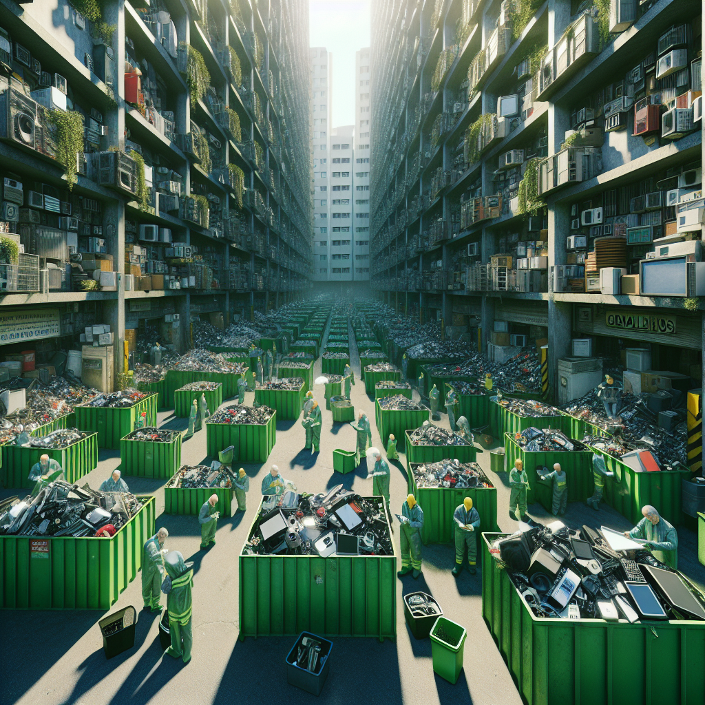 Recolección de residuos electrónicos en Guarulhos