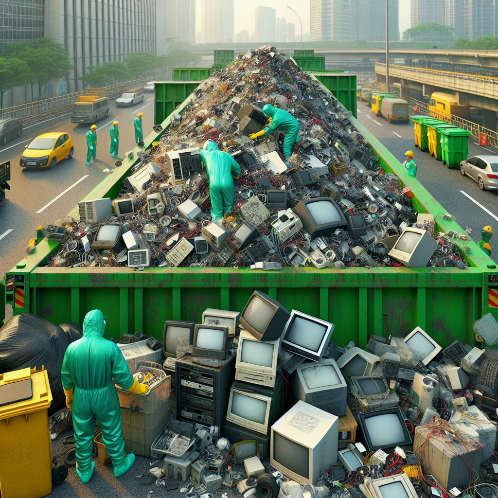 Collecte des Déchets Électroniques à Osasco