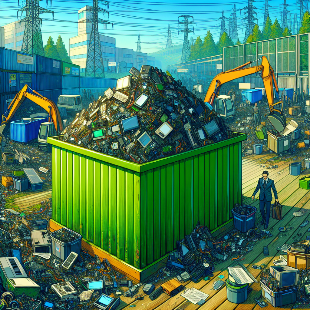 Elektroschrottsammlung für Schulen: Pädagogisches Projekt + Logistik