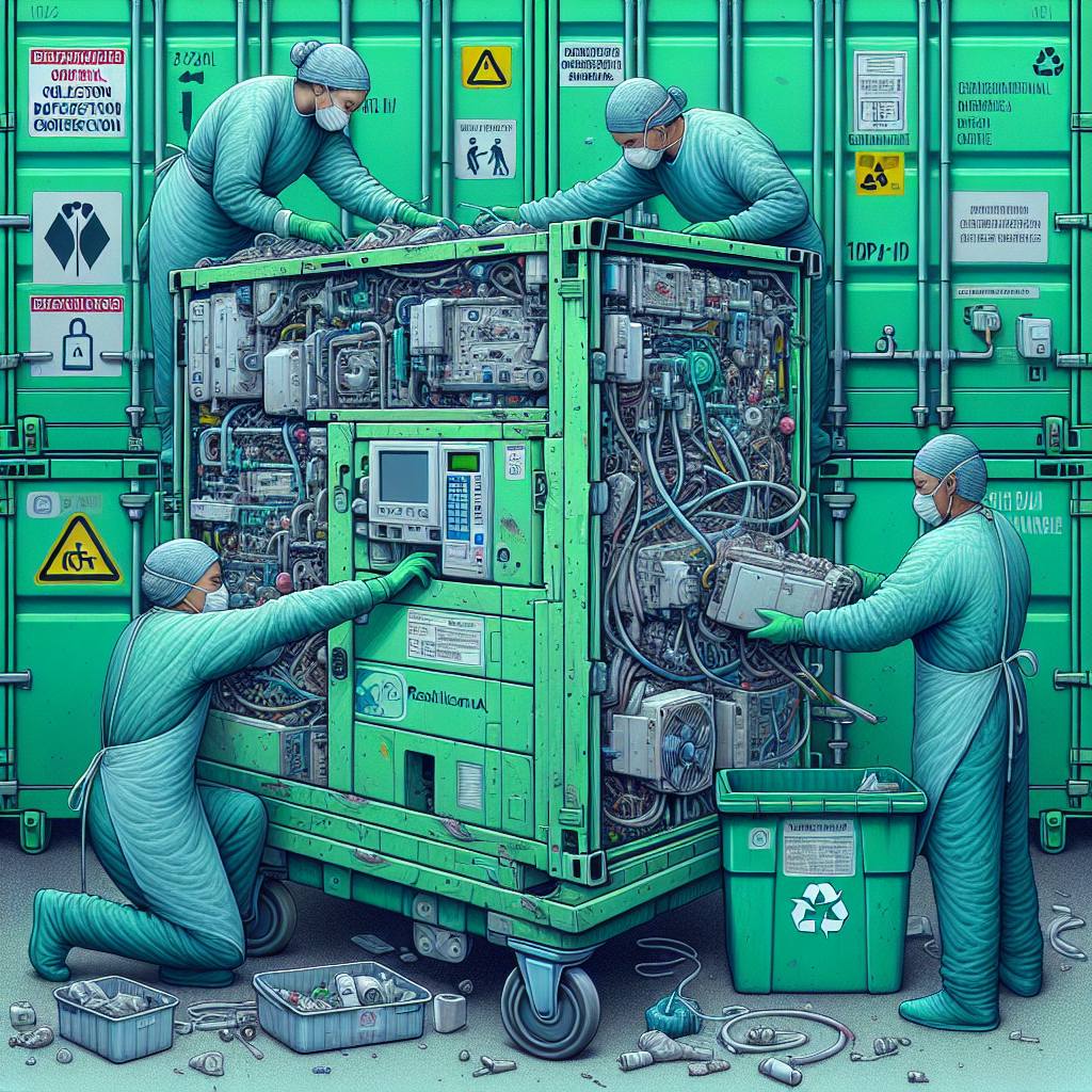 Collecte technique et élimination définitive des équipements hospitaliers