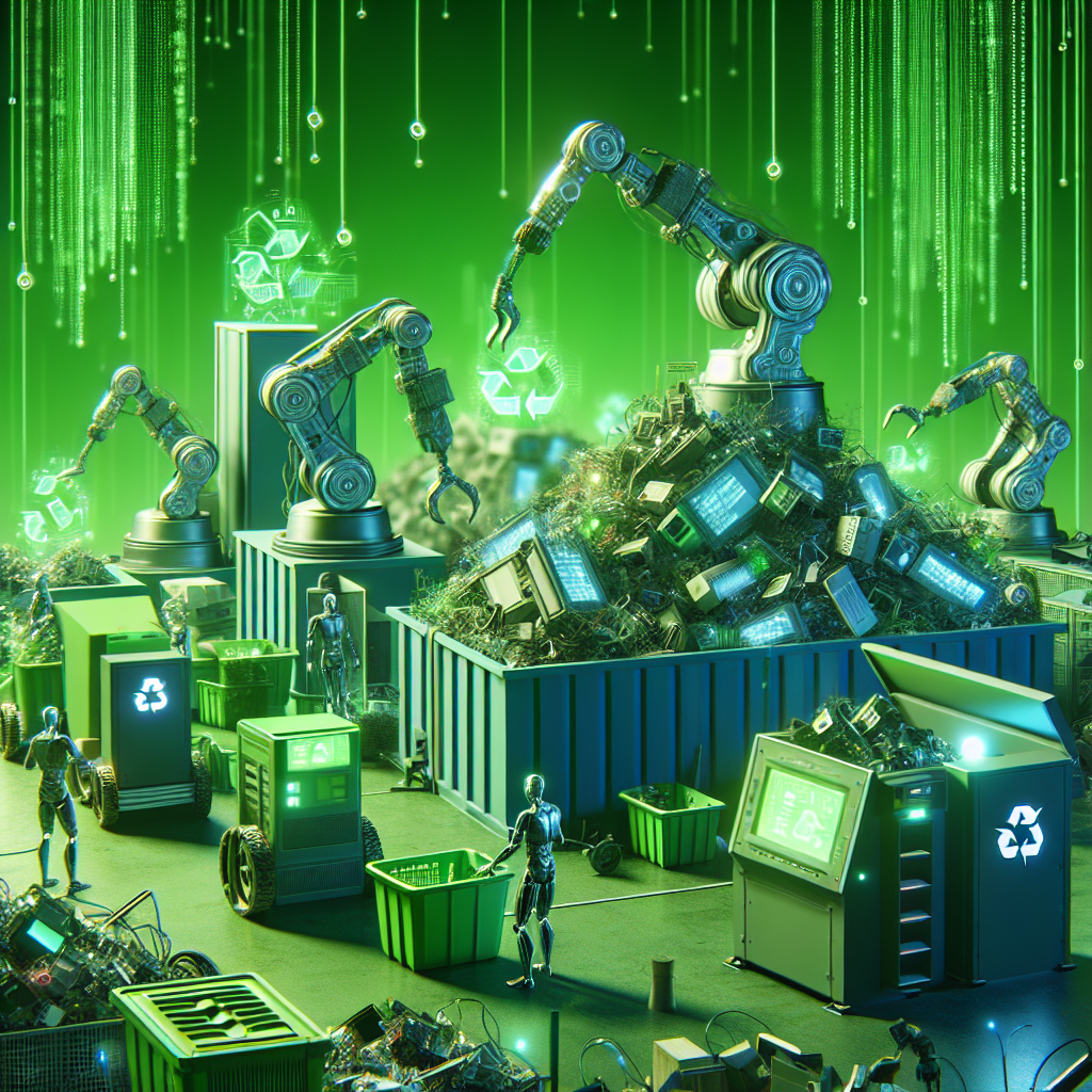 La inteligencia artificial ayuda a reciclar los residuos electrónicos