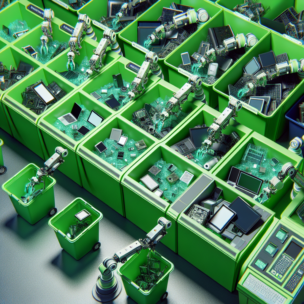 La inteligencia artificial revoluciona el reciclaje de productos electrónicos