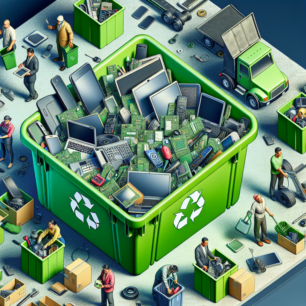 Comment réserver une collecte de déchets électroniques avec Ecobraz ?