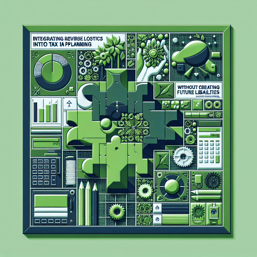 Wie man Reverse Logistics mit der Steuerplanung Ausrichtet, ohne Zukünftige Verbindlichkeiten zu Schaffen