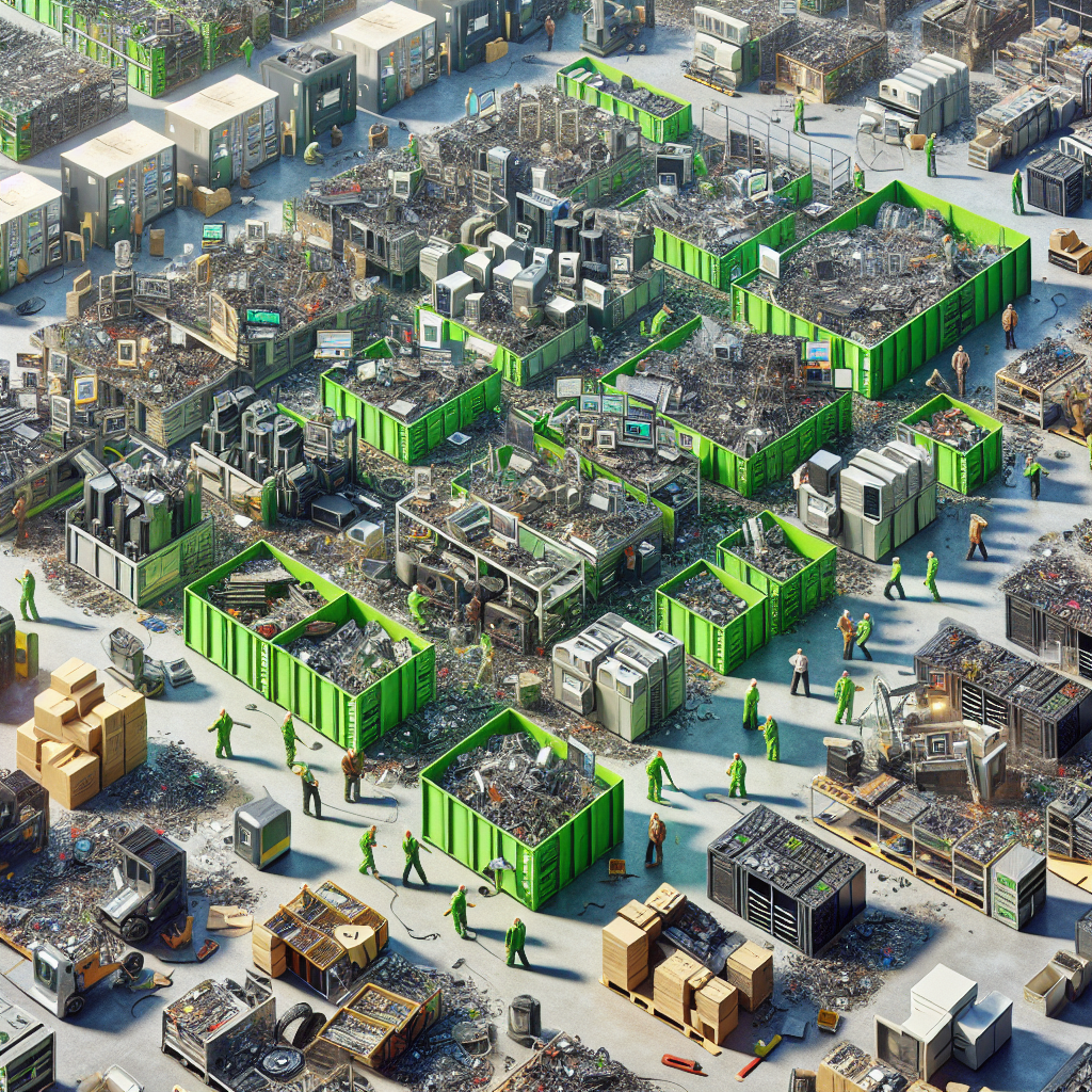 Wie man ein internes IT-Recyclingzentrum einrichtet