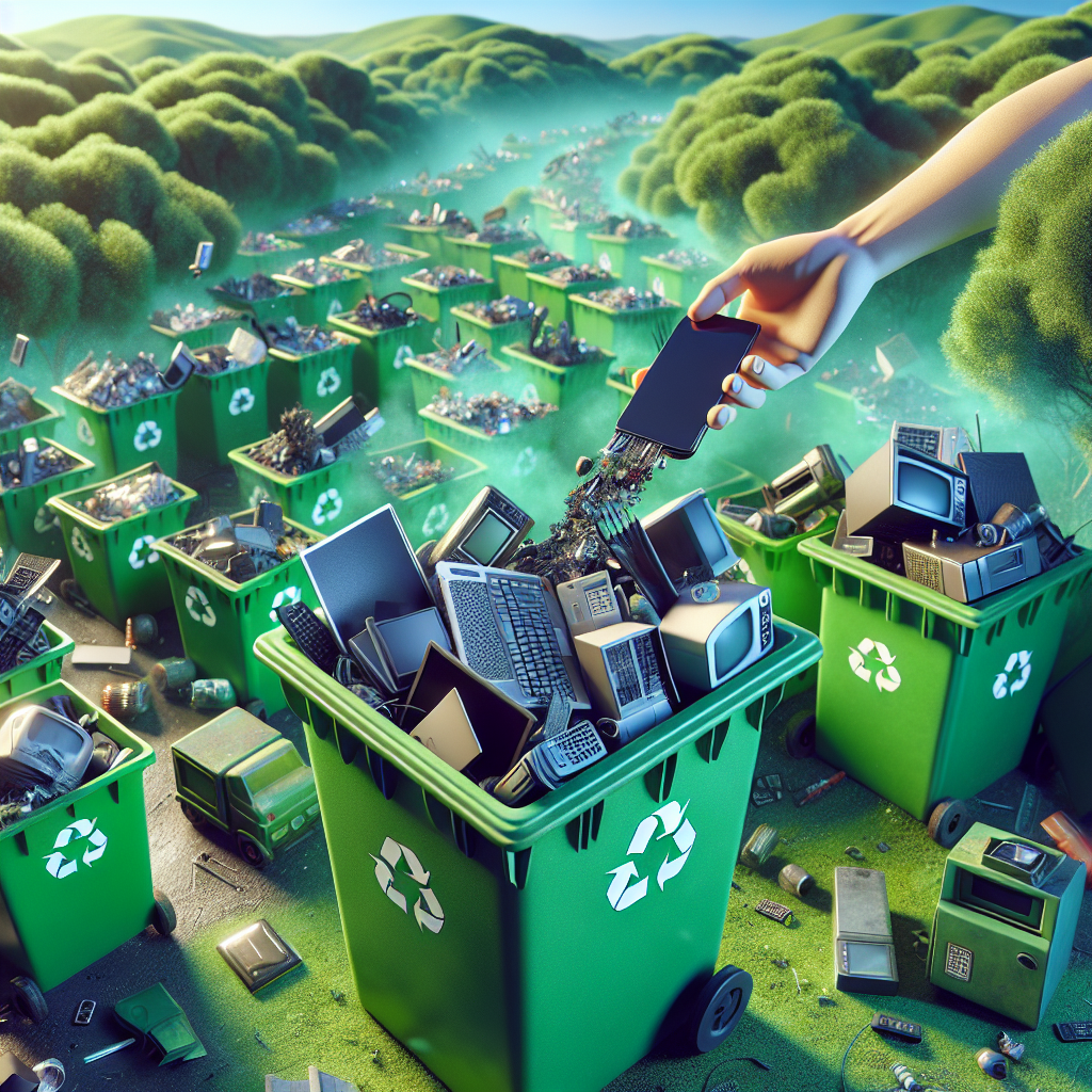 ¿Cómo eliminar correctamente los residuos electrónicos y evitar dañar el medio ambiente?