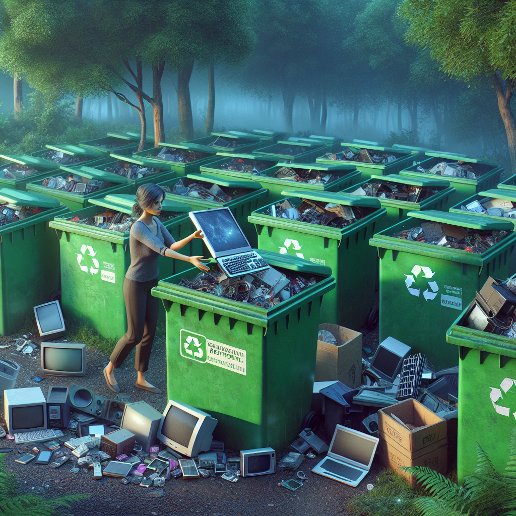 Comment jeter correctement les déchets électroniques et éviter les impacts environnementaux