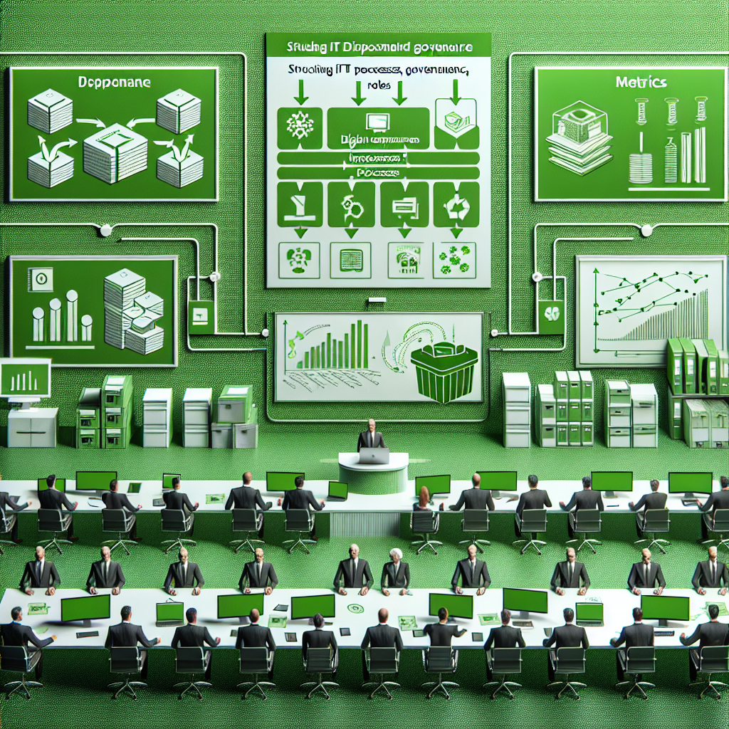 Wie man die IT-Entsorgungs-Governance in Großunternehmen Strukturiert: Rollen, Prozesse und Kennzahlen