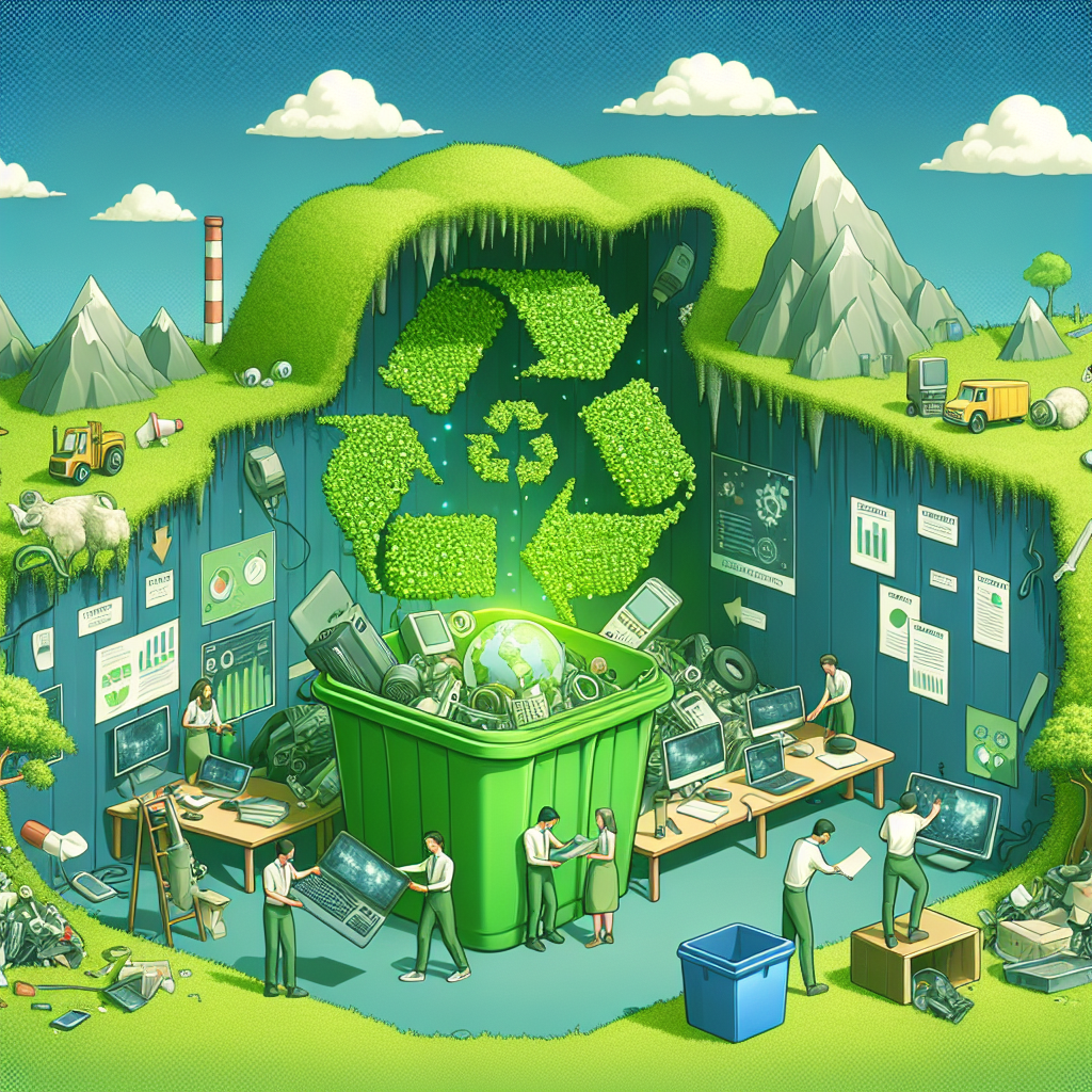 Cómo hacer un proyecto de investigación sobre la eliminación de residuos electrónicos