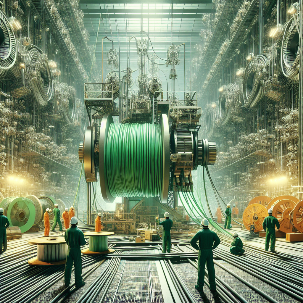 Como funciona o processamento de cabos e fios elétricos?