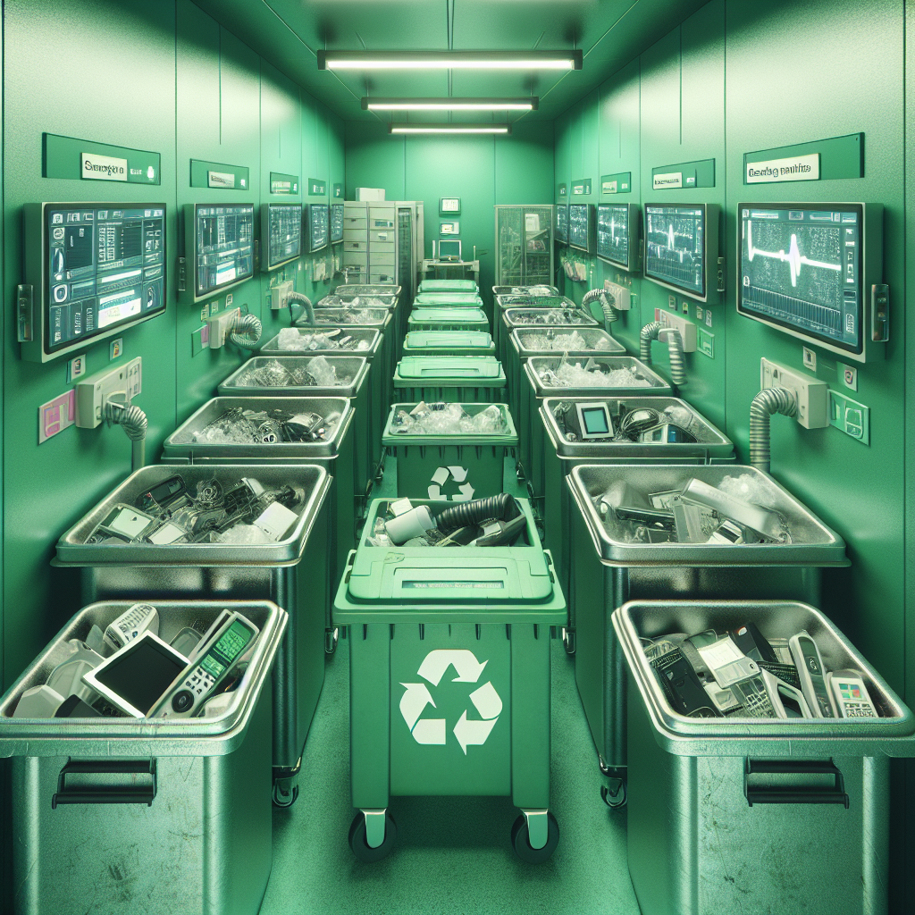 Wie der Krankenhaussektor medizinische und elektronische Geräte entsorgen sollte