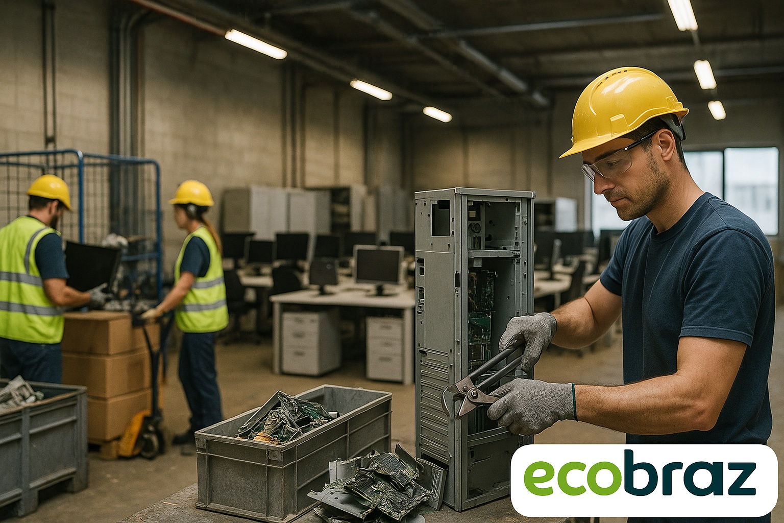 Da Desativação ao Recomeço: Como a Ecobraz Transforma o Descarte de Escritórios, Data Centers e Indústrias em Sustentabilidade