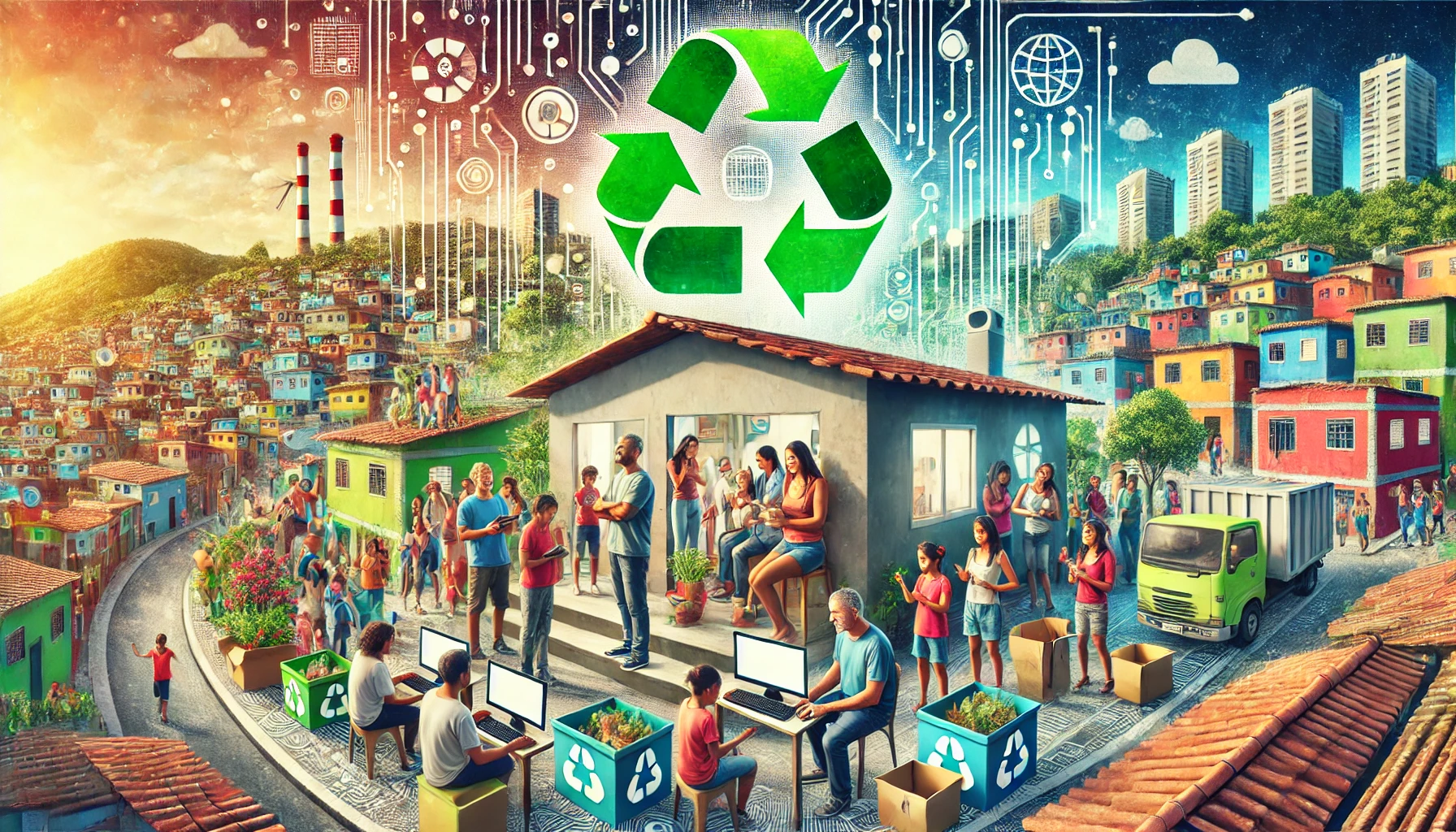 Tecnologia que Transforma: Ecobraz Emigre e Delivery da Favela Unem Forças para Incluir e Capacitar Comunidades no Rio de Janeiro