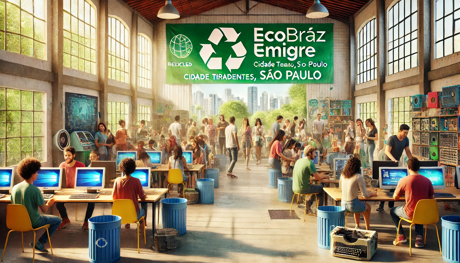 Technology that Transforms: The Impact of Ecobraz Emigre’s Reciclado Project in Cidade Tiradentes