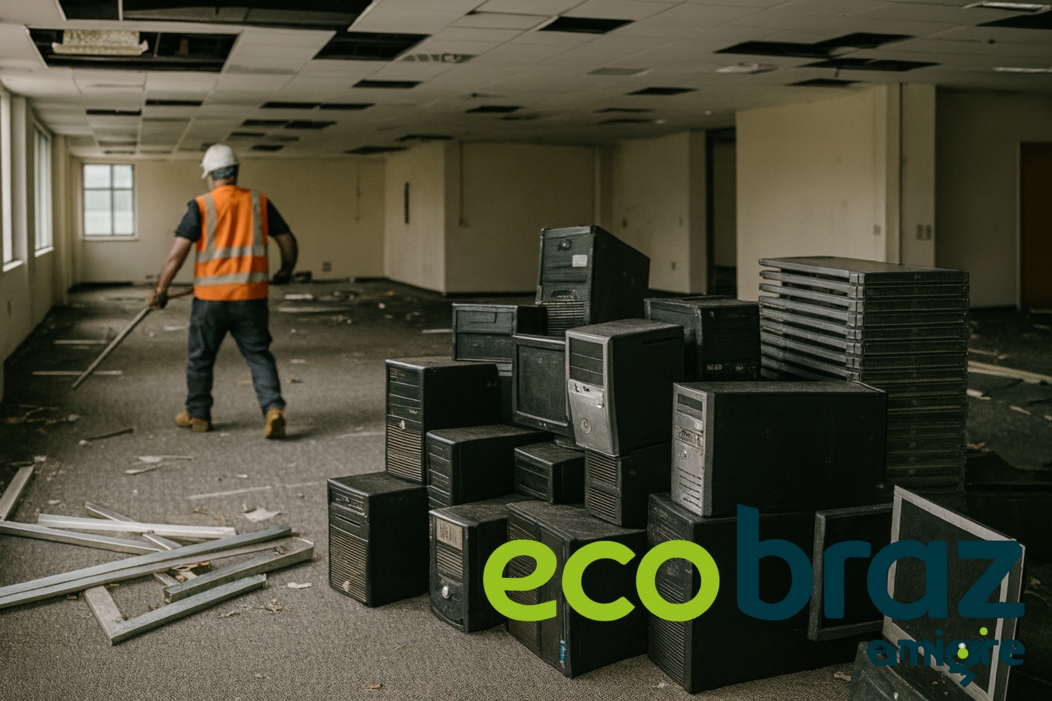 Desactivación de Oficinas, Data Centers e Industrias: Cómo Ecobraz Revoluciona la Eliminación Sostenible de Infraestructura