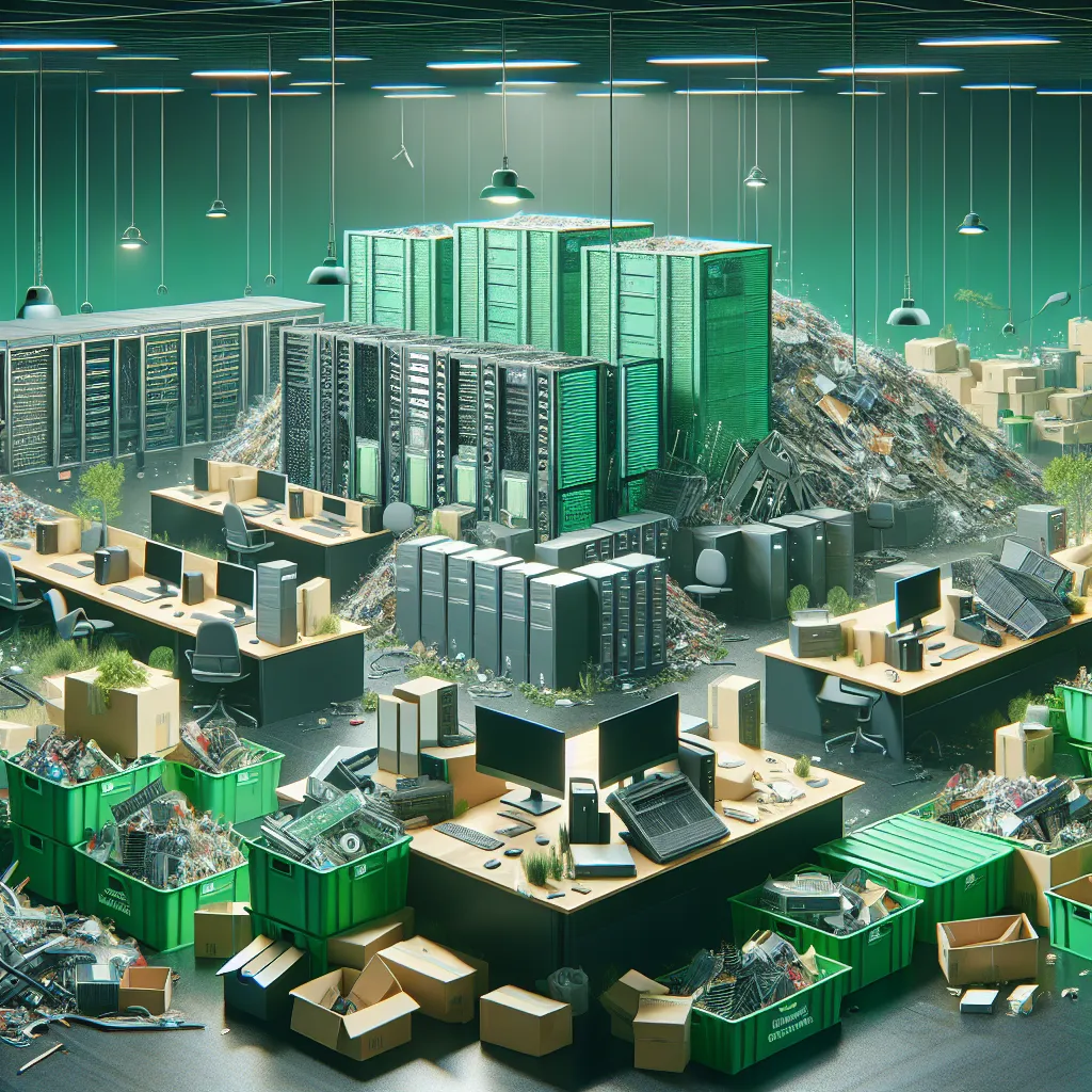Sustainable Decommissioning of Offices and Data Centers: Turning Scrap into Compliance and Savings