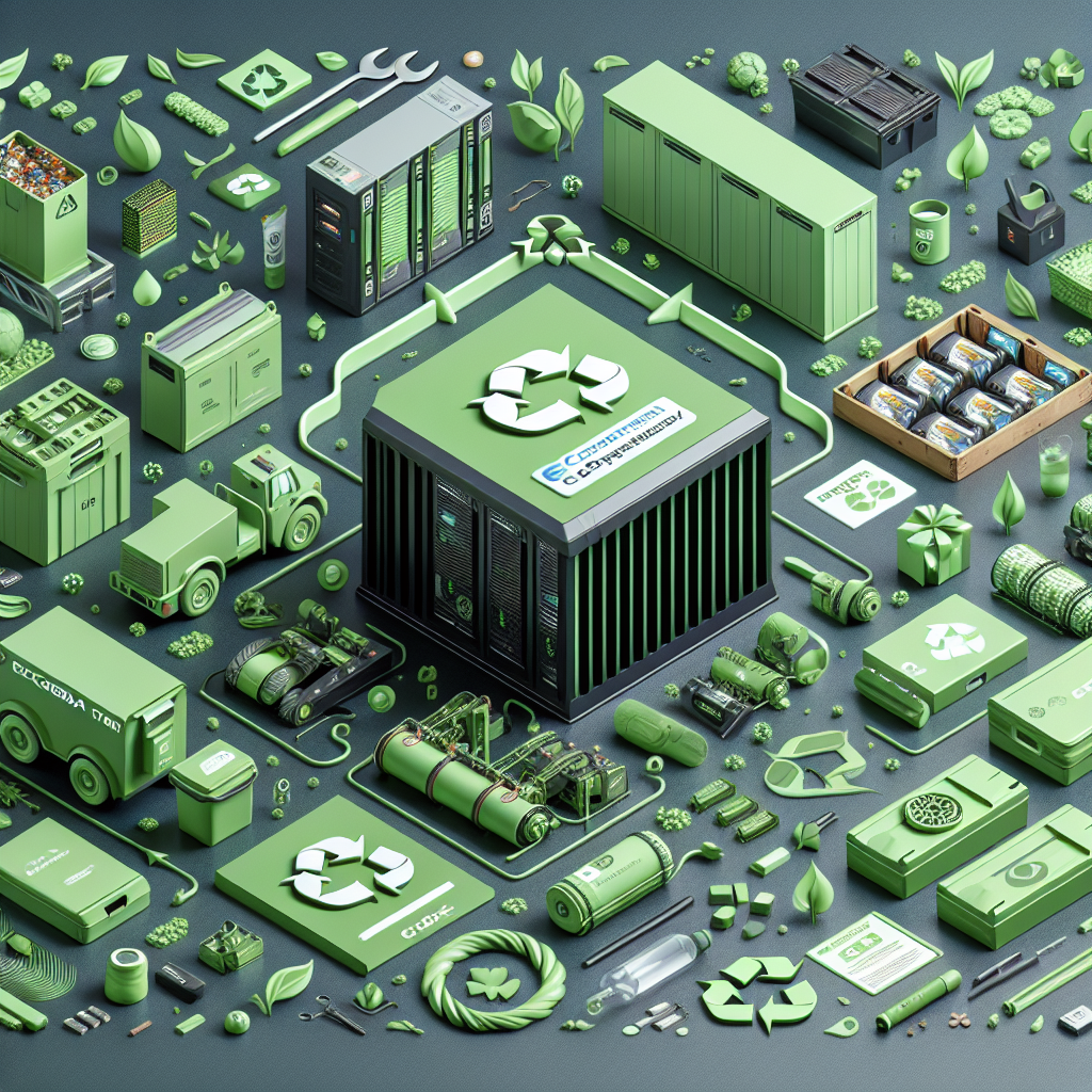 Élimination des onduleurs et des batteries par l'entreprise avec la documentation Ecobraz