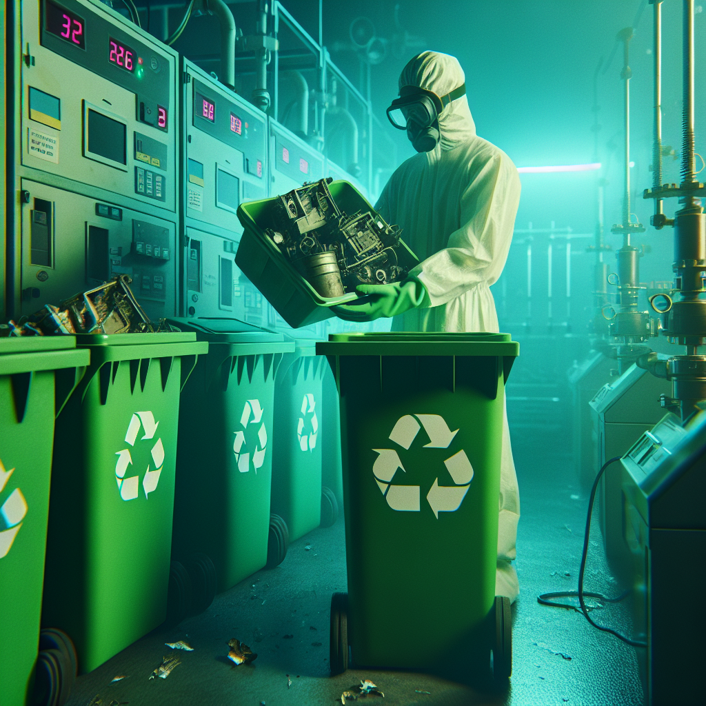 Eliminación correcta del material de laboratorio