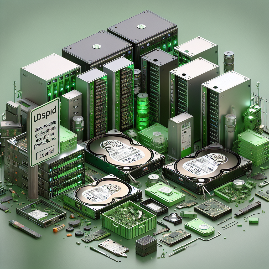 Élimination correcte des disques durs et des serveurs avec LGPD : procédures essentielles