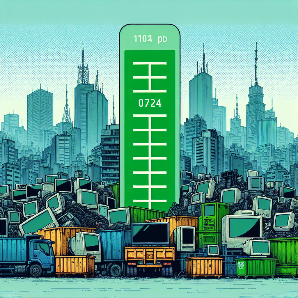 Elektronikentsorgung in Übereinstimmung mit der LGPD in São Paulo