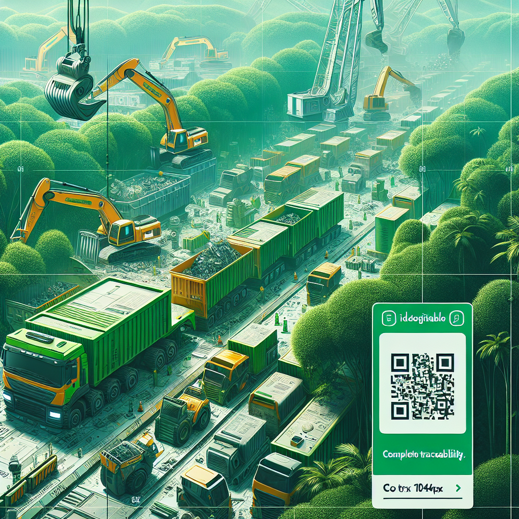 Entsorgung von schwerem Gerät: Wie Ecobraz die vollständige Rückverfolgbarkeit garantiert