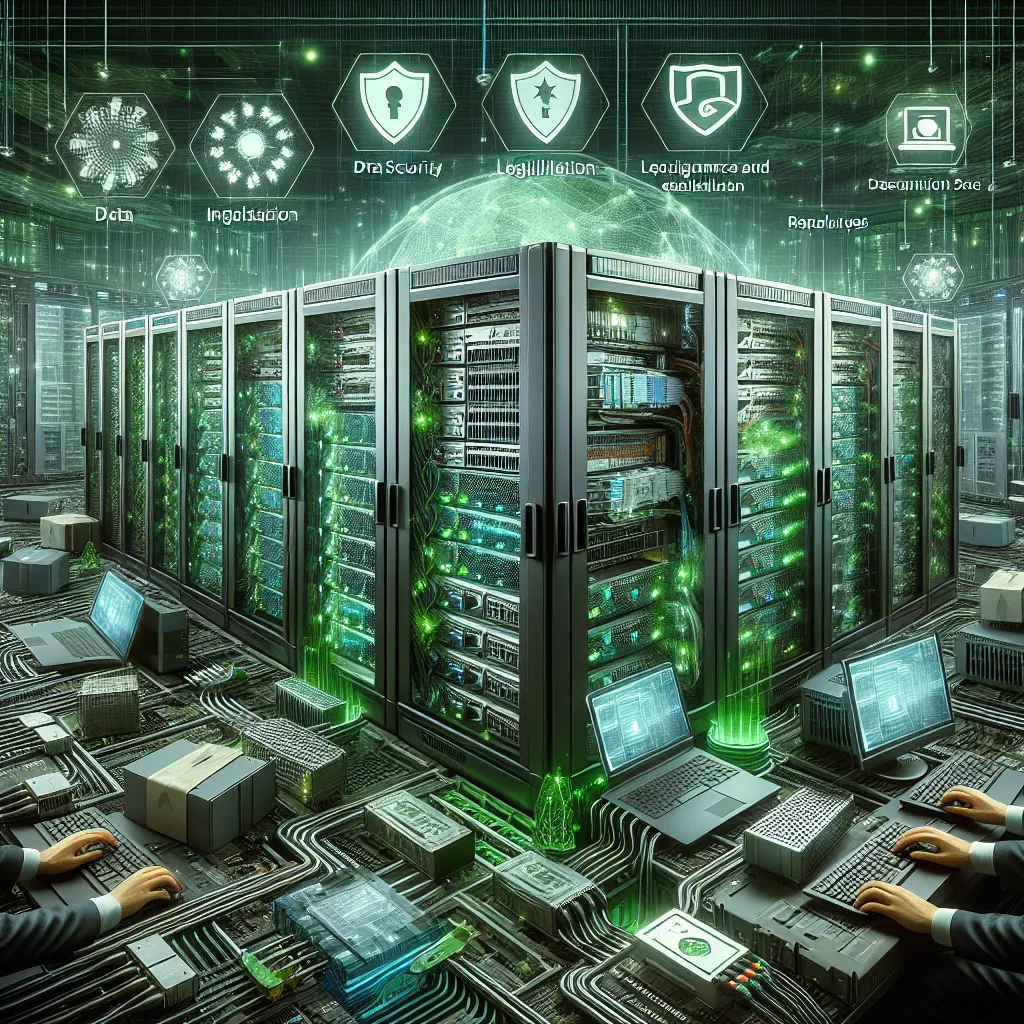 Data Center Hardware Disposal in Modernization: Legislation and Data Security