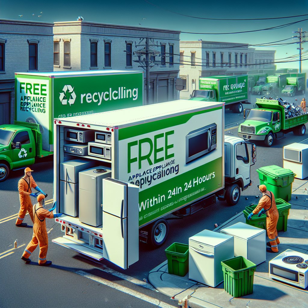 Eliminación gratuita de electrodomésticos: así los recoge Ecobraz en 24 horas