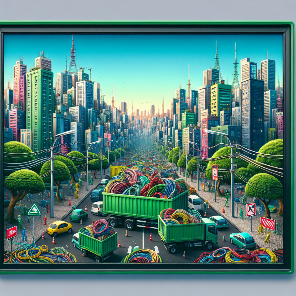 Destination correcte des câbles et fils à São Paulo