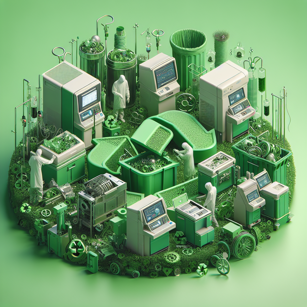 Élimination correcte des appareils d'analyse clinique