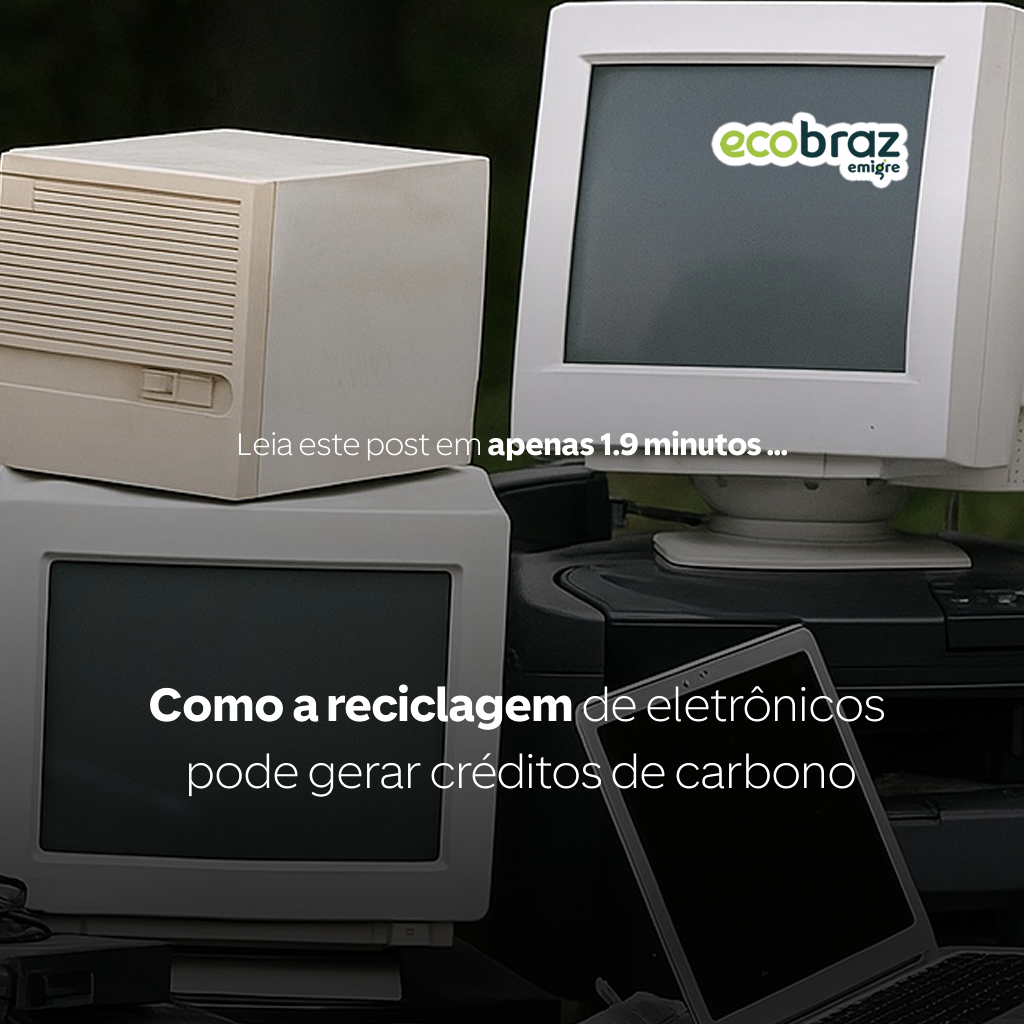 Cómo el Reciclaje de Electrónicos Puede Generar Créditos de Carbono