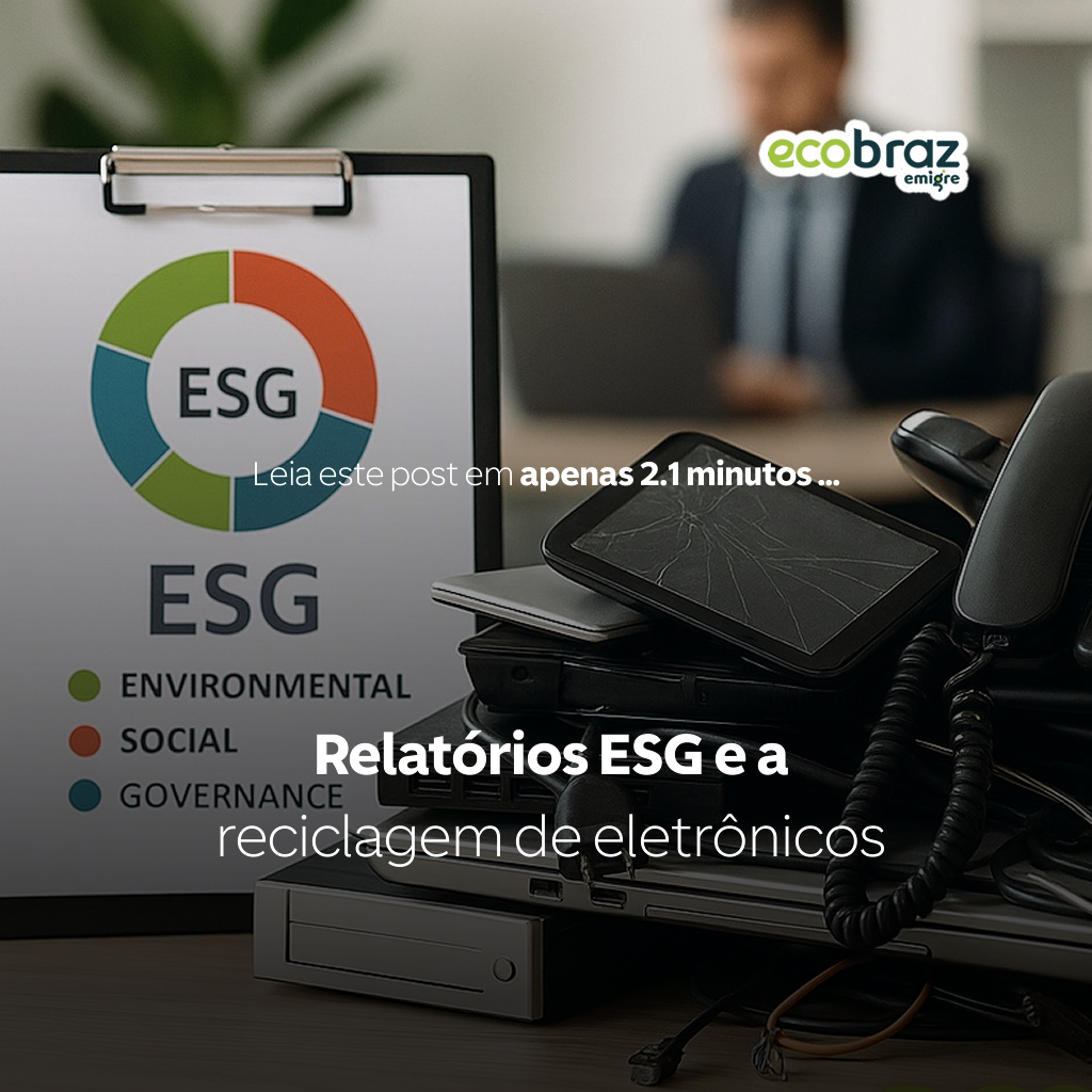 ESG Reports and Electronics Recycling