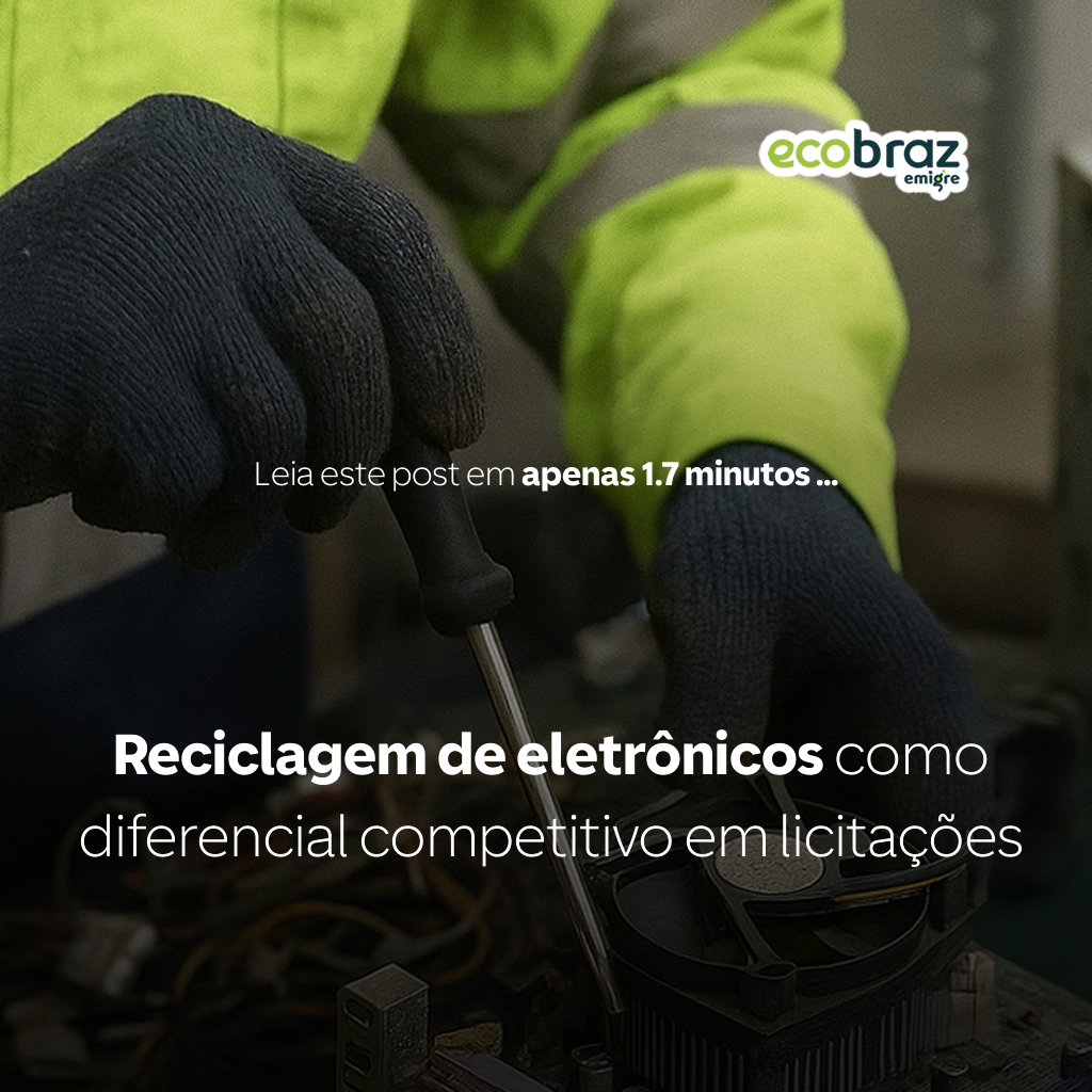 Reciclaje de Electrónicos como Diferencial Competitivo en Licitaciones