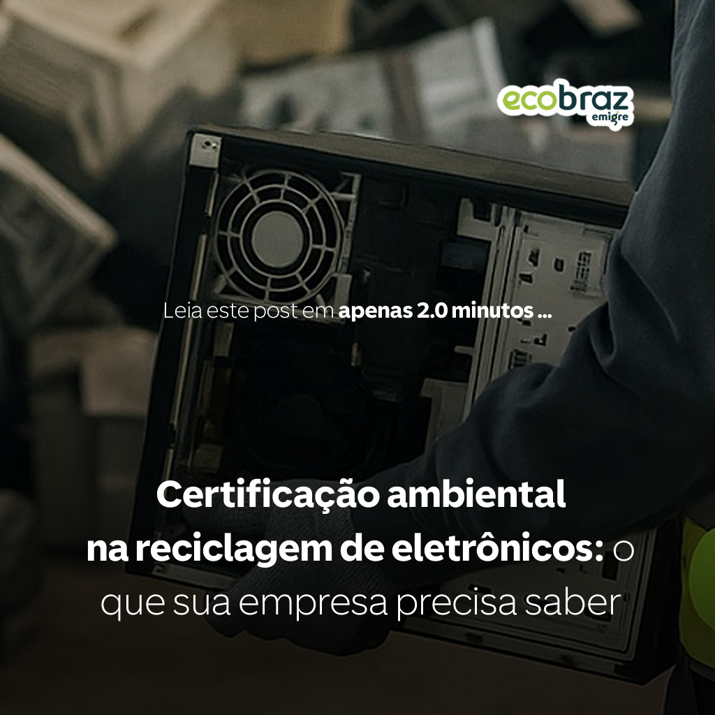 Certificación Ambiental en el Reciclaje de Electrónicos: Lo que su Empresa Necesita Saber