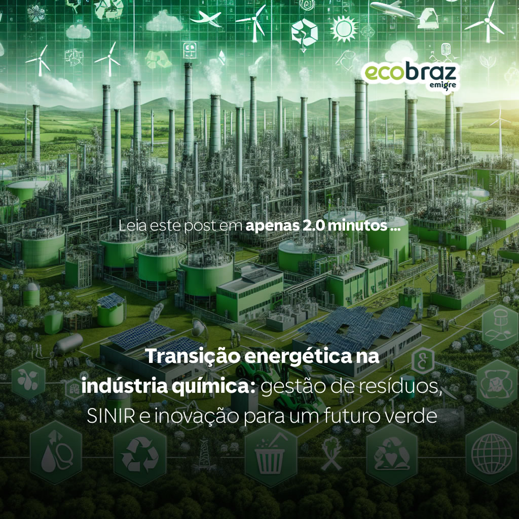 Energy Transition in the Chemical Industry: Waste Management, SINIR, and Innovation for a Green Future