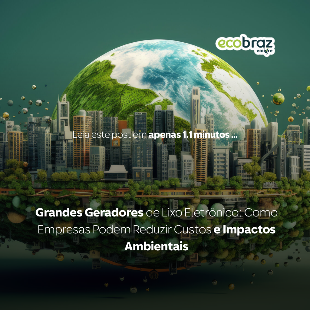 Grandes Generadores de Residuos Electrónicos: Cómo las Empresas Pueden Reducir Costos e Impactos Ambientales