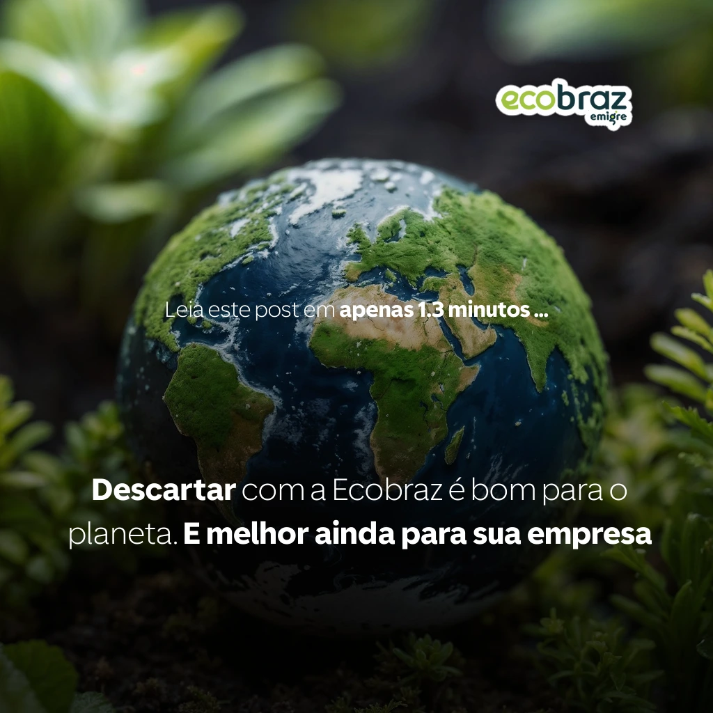 Se débarrasser de ses déchets avec Ecobraz, c'est bon pour la planète. Et encore mieux pour votre Entreprise.