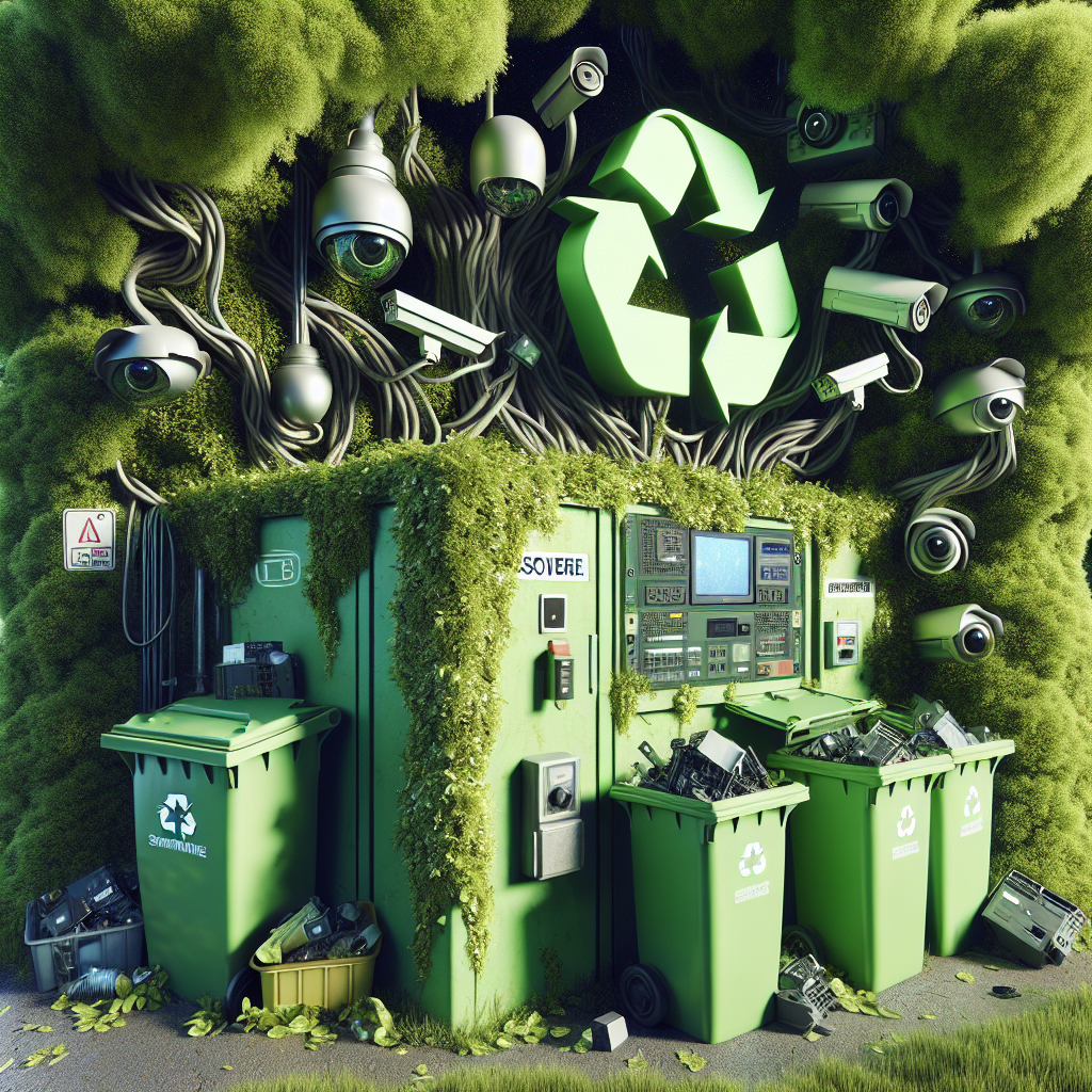 Ecobraz : élimination responsable et sûre des systèmes de surveillance et d'alarme