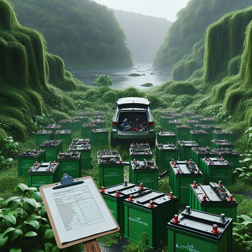 Ecobraz garante descarte seguro e documentado de baterias automotivas e estacionárias de chumbo