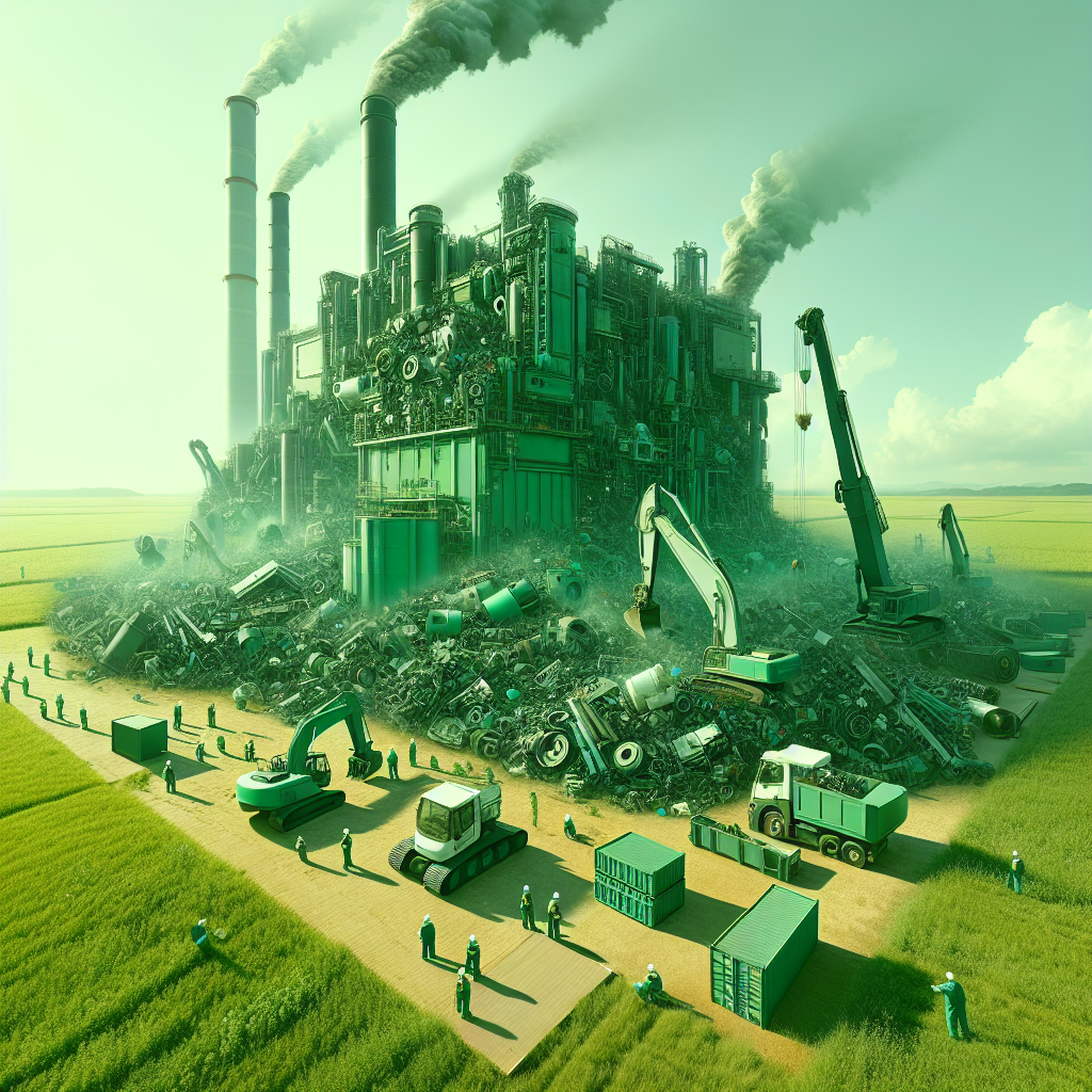 Ecobraz: solución completa para el desmantelamiento industrial y la eliminación medioambiental de equipos