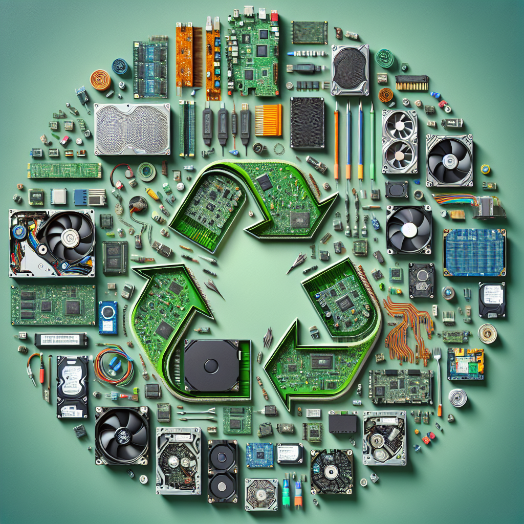 Kreislaufwirtschaft in der IT: Wie man Wert durch Wiederverwendung und Recycling von Elektronikteilen zurückgewinnt
