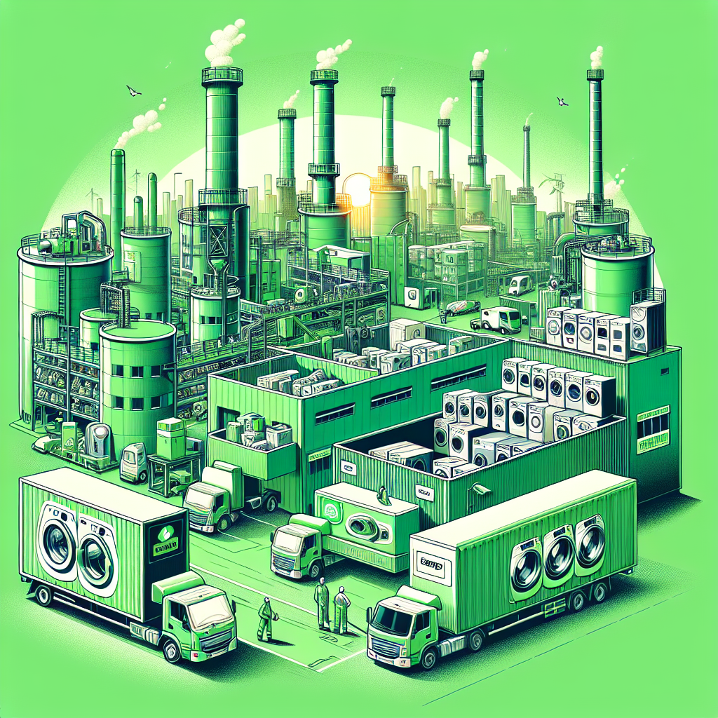 Entreprise de collecte de machines à laver SP