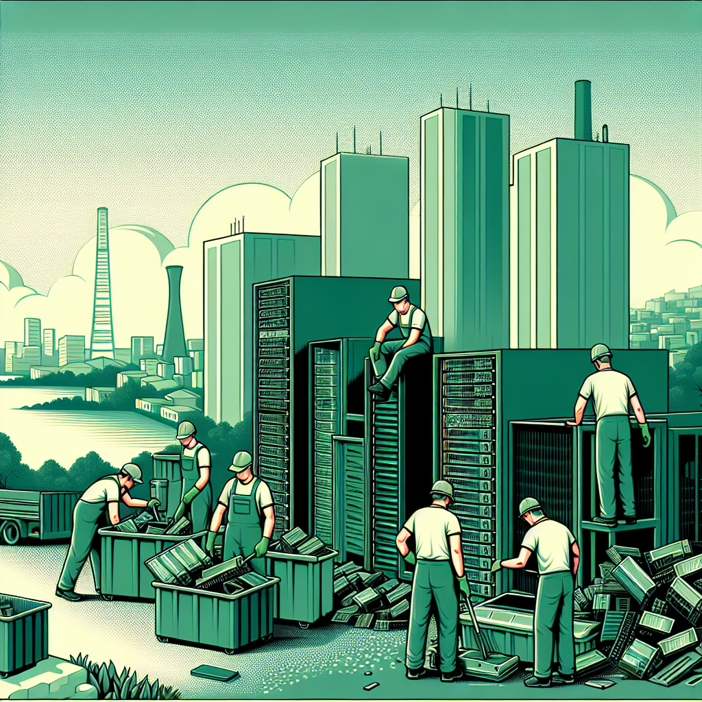 entreprise d'élimination de serveurs dans la Grande São Paulo