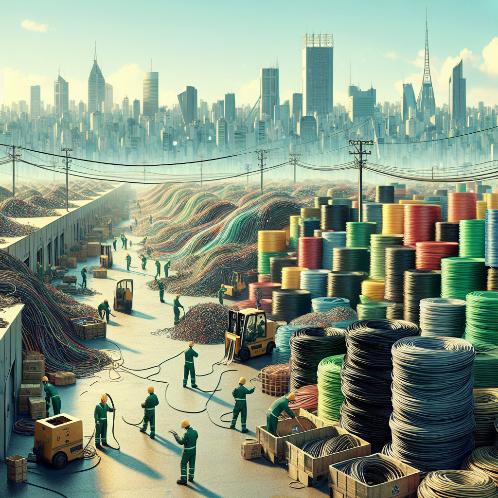 Empresa de reciclagem de cabos elétricos em São Paulo