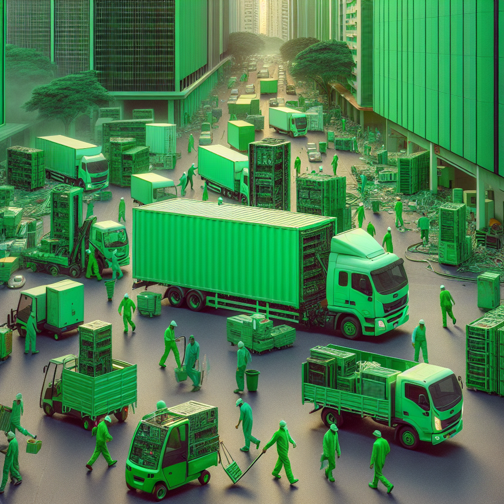 Empresa de retiro de equipos de TI en el Gran São Paulo