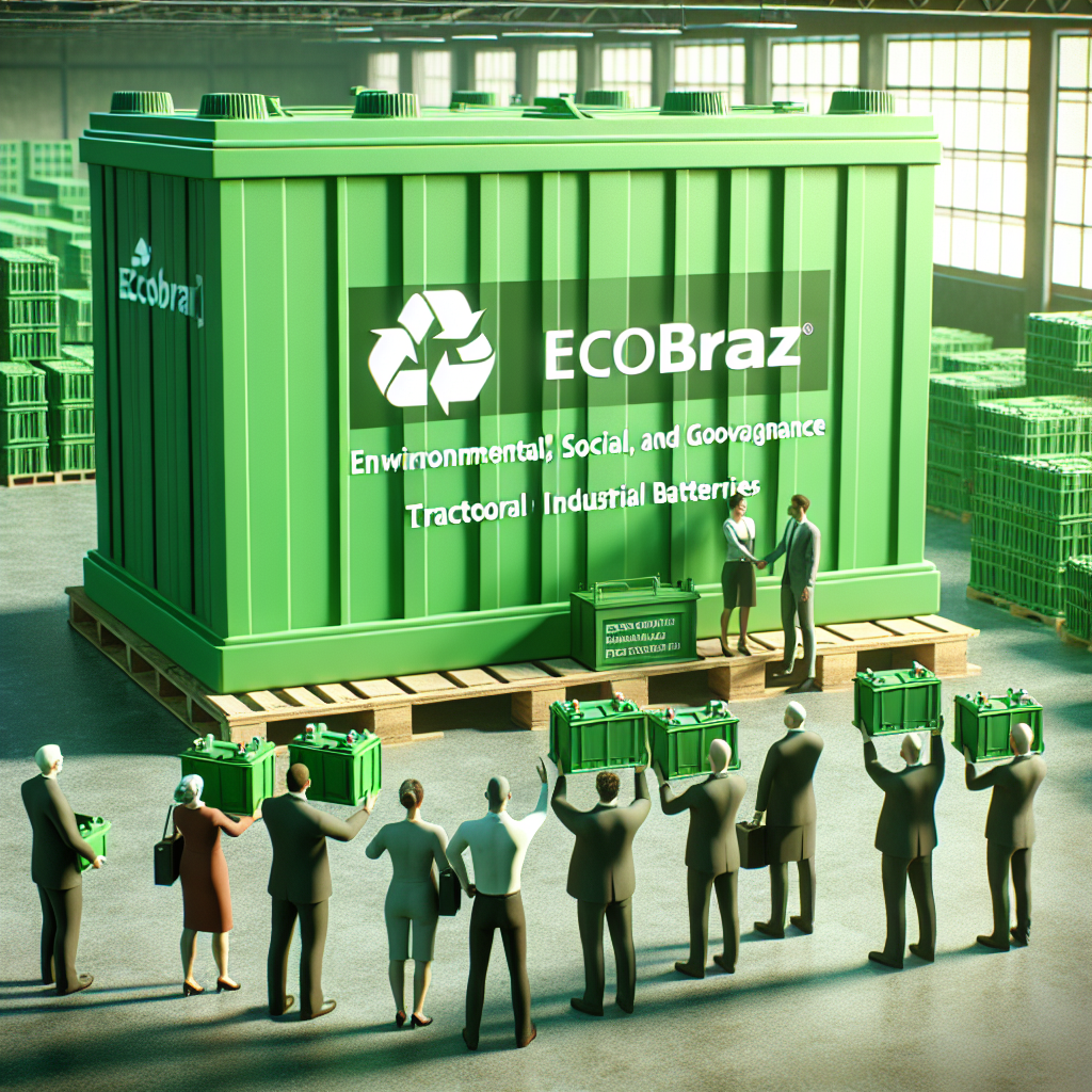 Las empresas ESG confían en Ecobraz para la correcta eliminación de las baterías de tracción industrial